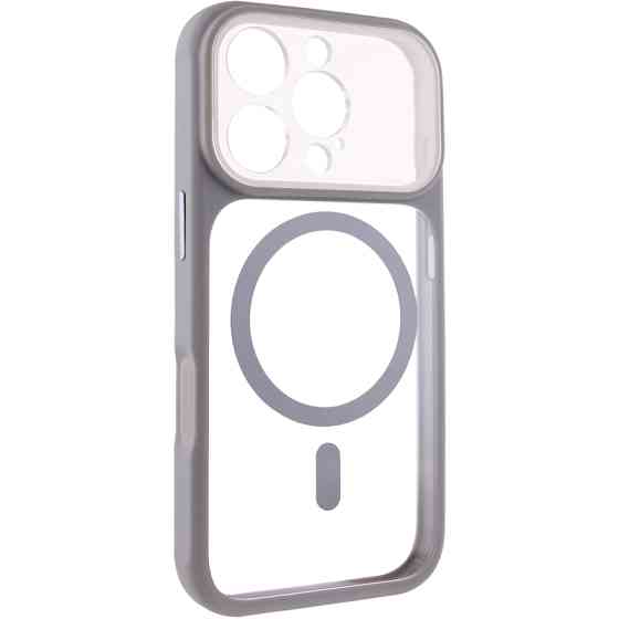 Чехол TPU+PC GETMAN Moon Clear with MagSafe для Apple iPhone 16 Pro (6.3") Херсон