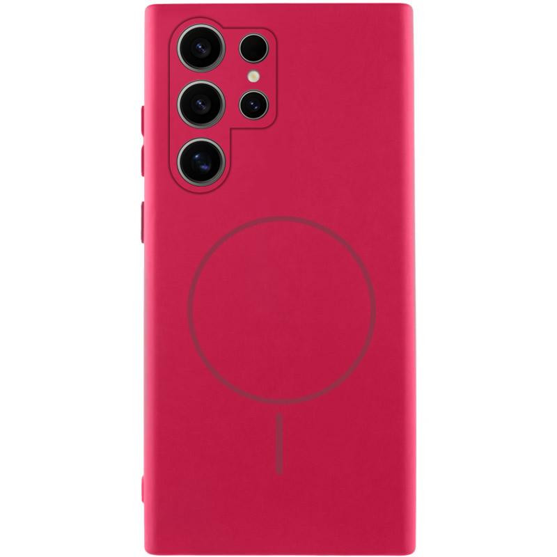 Чехол Silicone Cover Lakshmi Full Camera (AA) with MagFit для Samsung Galaxy S23 Ultra Херсон - изображение 1