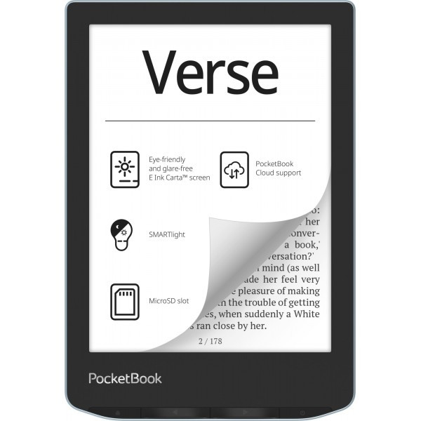 Електронна книга PocketBook 629 Verse Bright Blue (PB629-2-CIS) (Код товару:37673) Харків - зображення 1