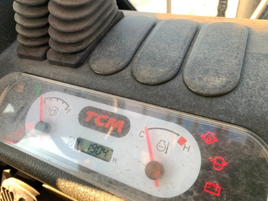 Газ-бензиновий навантажувач TCM (Nissan), із напрацюванням 1903 мотогодин. Модель: FGE30T4 Винница - изображение 9