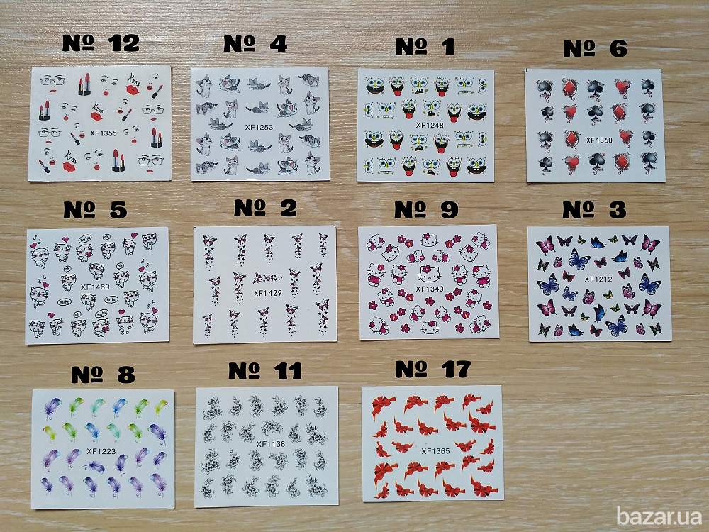 Наклейки на ногти рук Бориспіль - зображення 1