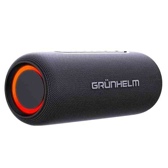 Колонка портативная Bluetooth Grunhelm GW-01 BLK черная Киев