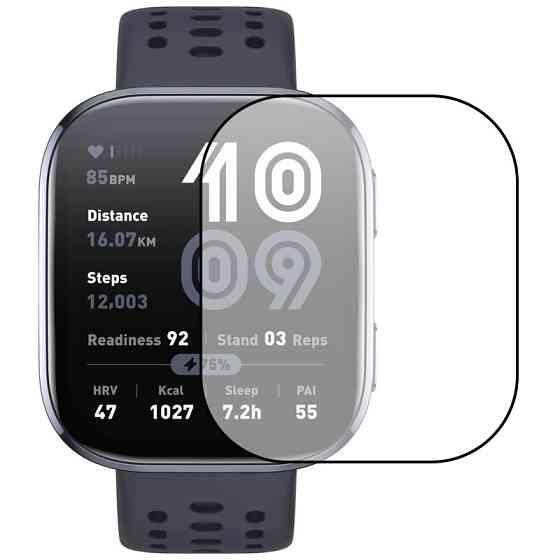 Полимерная пленка 3D (full glue) (тех.пак) для Xiaomi Amazfit Bip Max Херсон