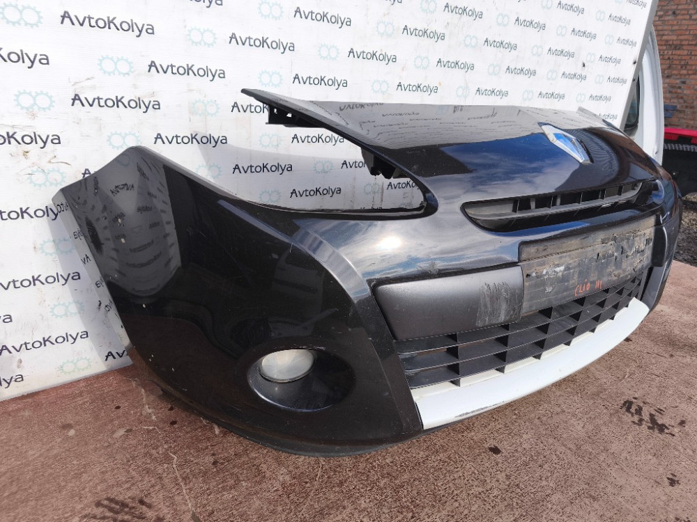 Бампер передний Renault Clio III 2009-2012 рестайлинг (8200799935) Ковель - изображение 8