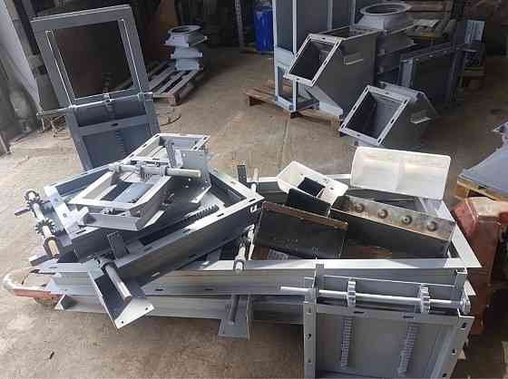 Производство шибер из Hardox , реечная задвижка Киев