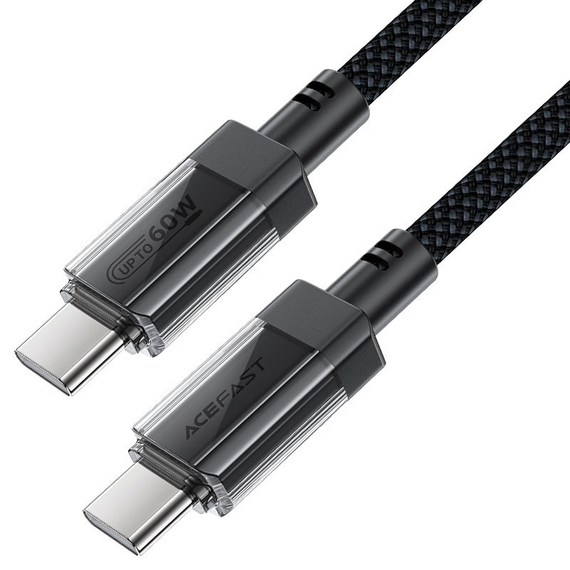 Дата кабель Acefast C12-03 Type-C to Type-C 60W (1.2m) Херсон - зображення 2