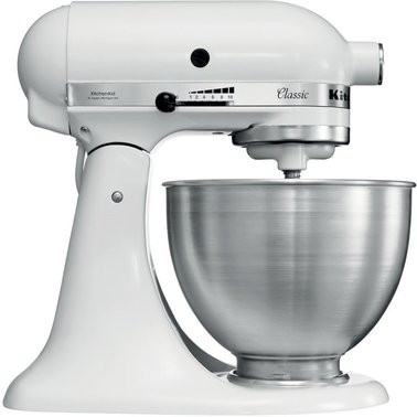 Міксер планетарний KitchenAid Artisan 5K45SSEWH 300 Вт білий Київ - зображення 1