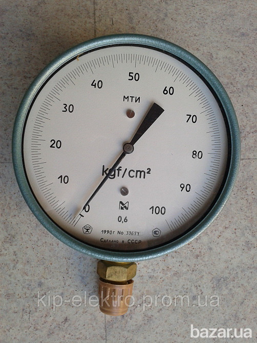 Манометр точных измерений МТИ, МТИ-160 (МТИ-1216, МТИ-1217, МТИ-1232, МТИ-1246) Київ - зображення 2