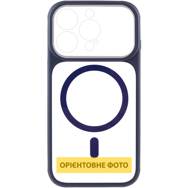 Чехол TPU+PC GETMAN Moon Clear with MagSafe для Apple iPhone 14 Pro (6.1") Херсон - зображення 3