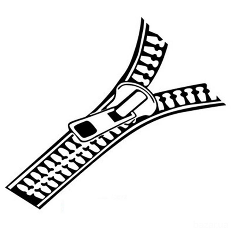 Наклейка на авто Молния Черная ,Белая Светоотражающая Борисполь - изображение 4