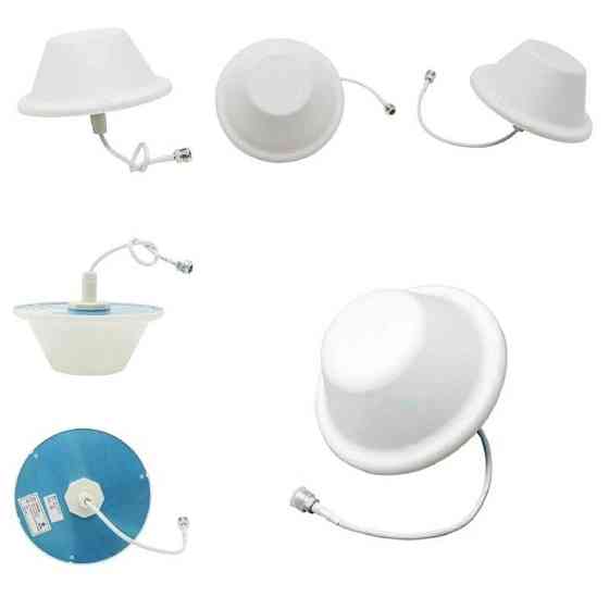 Антенна GSM 4G 5G Wi-Fi 600-3700 МГц 2/4/5 дБ, до 50 Вт, потолочная, N-female (11026) Дніпро