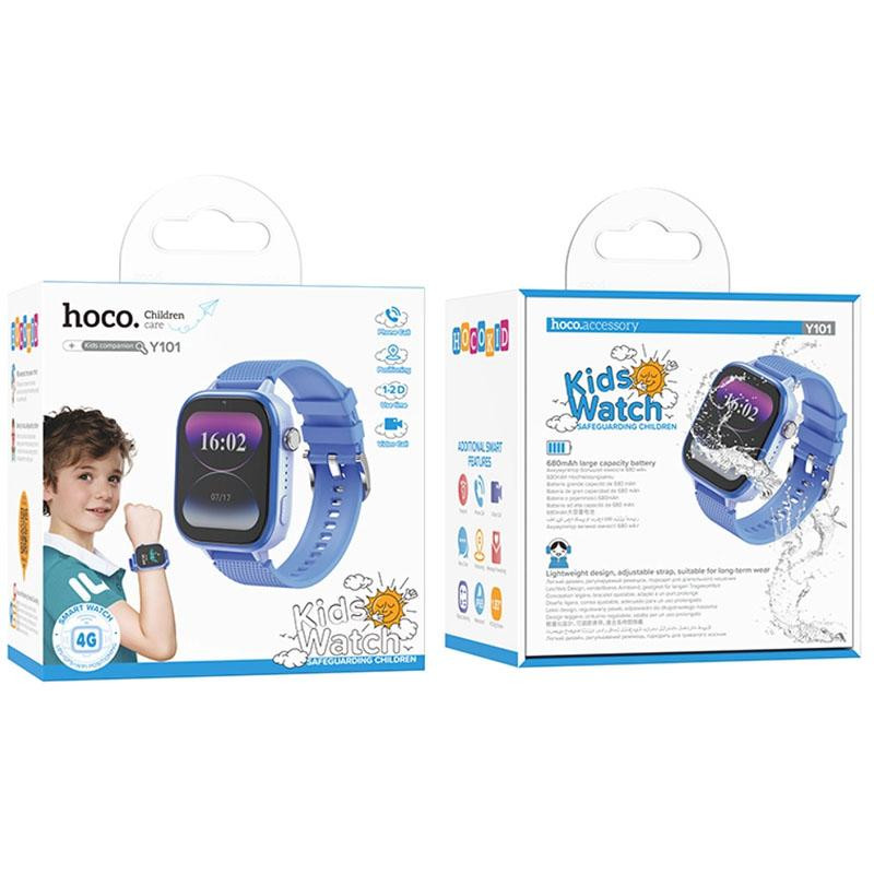 Уценка Детские cмарт-часы Hoco Y101 4G with call function Херсон - зображення 5