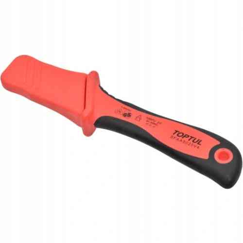 Нож кабельный диэлектрический TOPTUL 1000V VDE SFAA5020V4 Харків