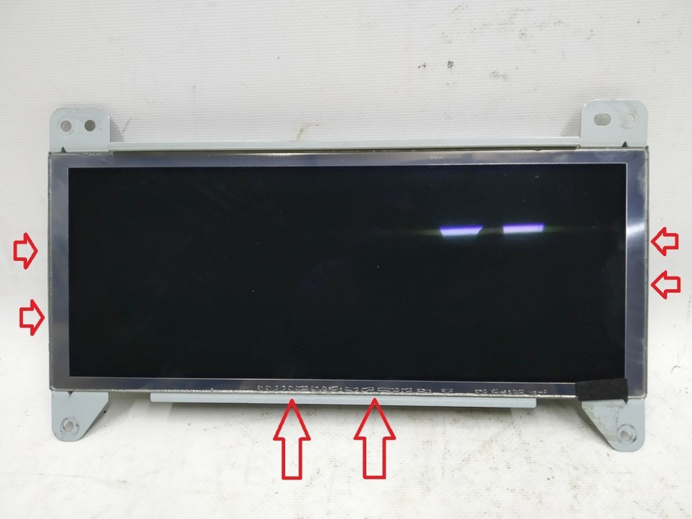 Щиток приборов вспомогательный монитор с повреждением Tesla model X S REST 1004788-00-H Киев - изображение 1