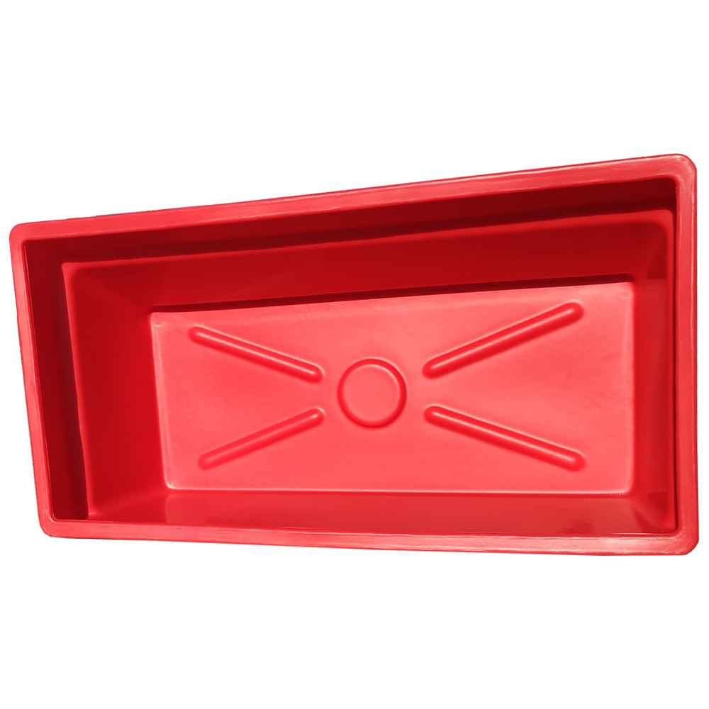 Грядка пластиковая 210 л красная Київ - зображення 6