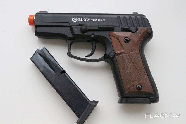 Стартовий пістолет Blow TRZ 914-02 + запасний магазин Вінниця - зображення 1
