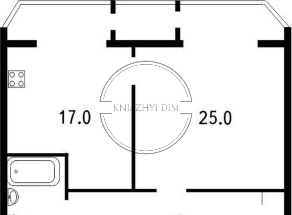 Шикарная 1 ком. ст. м. Левобережная. Код:118238 Киев - изображение 6