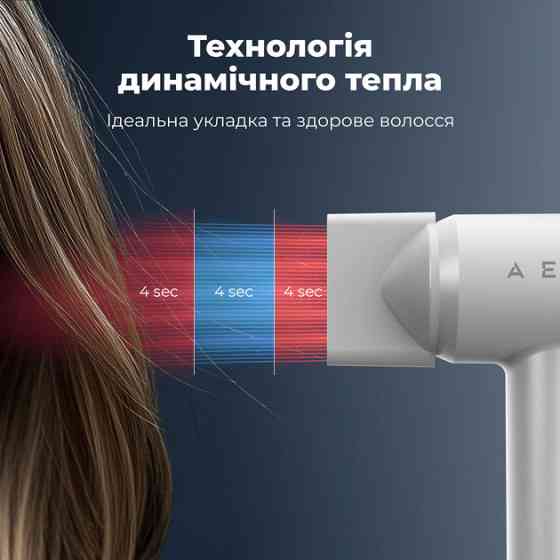 Фен AENO HD4 AHD0004 1500 Вт белый Киев