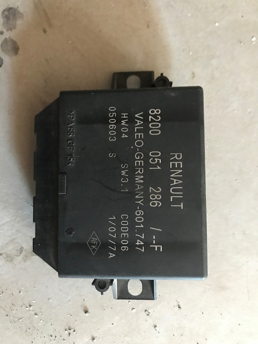 Б/у блок управления парктроником Renault Laguna II, 8200051286, Кропивницкий - изображение 1