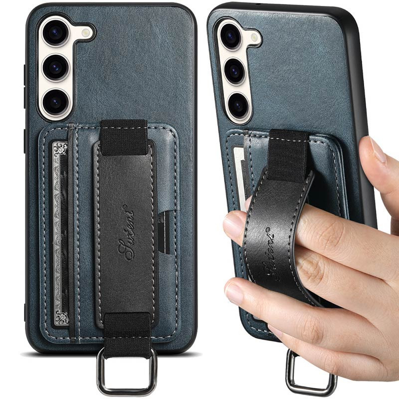 Кожаный чехол Wallet case and straps для Samsung Galaxy A24 4G Херсон - зображення 2