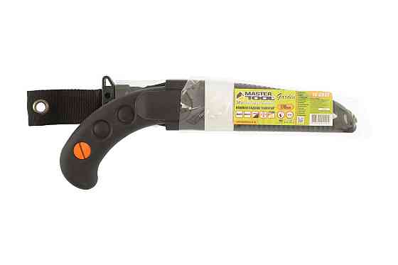 Ножовка садовая MASTERTOOL "Самурай" 170 мм 9TPI закаленный зуб 3-D заточка 14-6012 Харків