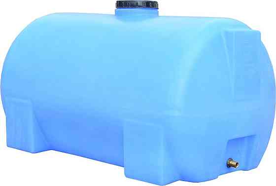 Емкость 200 л горизонтальная ГО ПБ голубая Київ