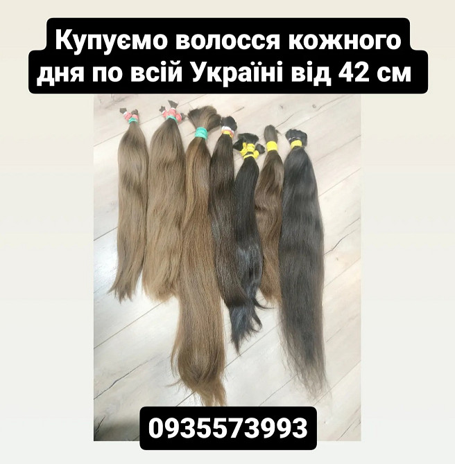 Купуємо волосся кожного дня по всій Україні від 42 см -0935573993 Киев - изображение 1