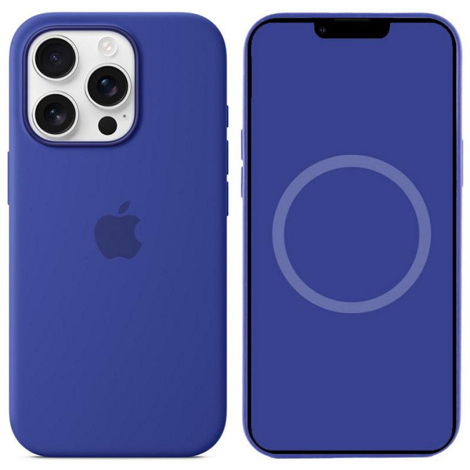 Чехол Silicone case (AAA) with Magsafe and Animation для Apple iPhone 16 Pro Max (6.9") Херсон - зображення 5