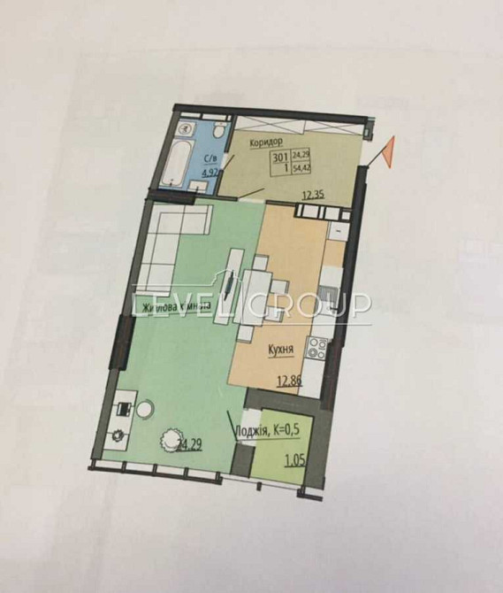 продажа 1-к квартира Киев, Печерский, 135000 $ Київ - зображення 9