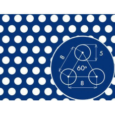 Перфорированный лист АЛЮМІНІЙ 1,0х1000х2000 Київ - зображення 1