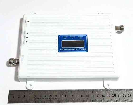 Репитер усилитель мобильного интернета и связи 2G/3G/4G KD-2070-GDW 900/1800/2100 МГц , 400-600 кв.  Дніпро