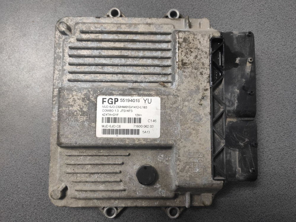 Блок управления двигателем Opel Combo 1.3 JTD 2001-2011 (FGP55194018YU) Ковель - изображение 2