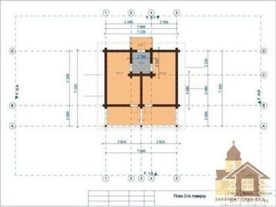 Купити зруб з проектом двоповерхового екобудинку від Закарпат Зруб-Буд – екологія і стиль Одеса - зображення 4