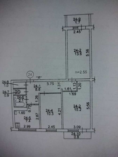 продажа 3-к квартира Киев, Днепровский, 56000 $ Киев - изображение 2