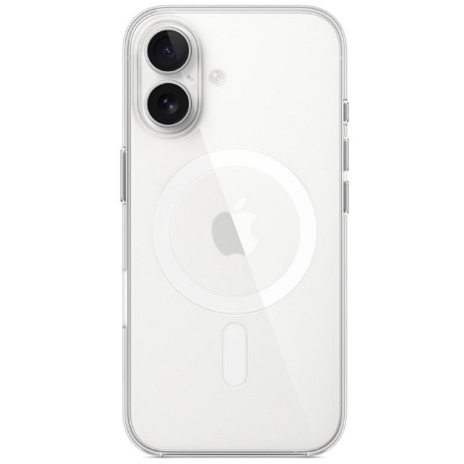 Чехол Clear Case (AAA) with MagSafe and Animation для Apple iPhone 16 (6.1") Херсон - изображение 1