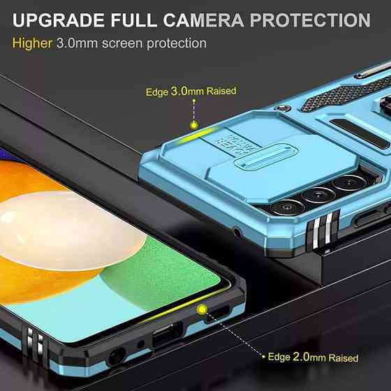 Ударопрочный чехол Camshield Army Ring для Samsung Galaxy A73 5G Херсон