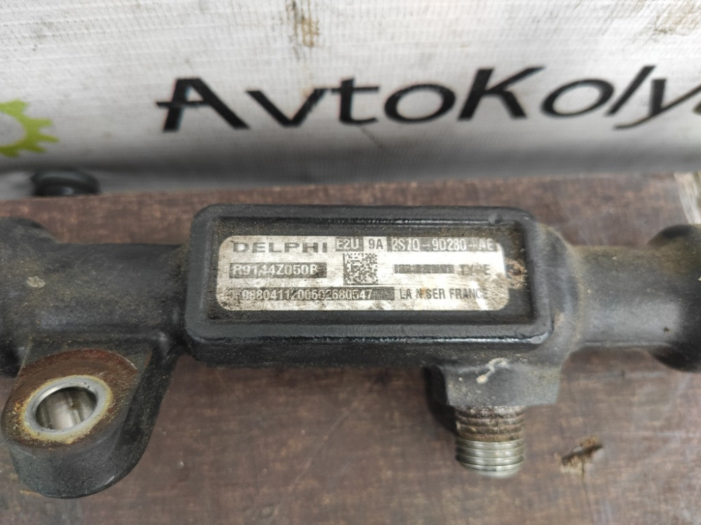 Топливная рейка (рампа форсунок) Ford Transit 2.0 tdci 2000-2006 (2S7Q-9D280-AE) Ковель - зображення 2