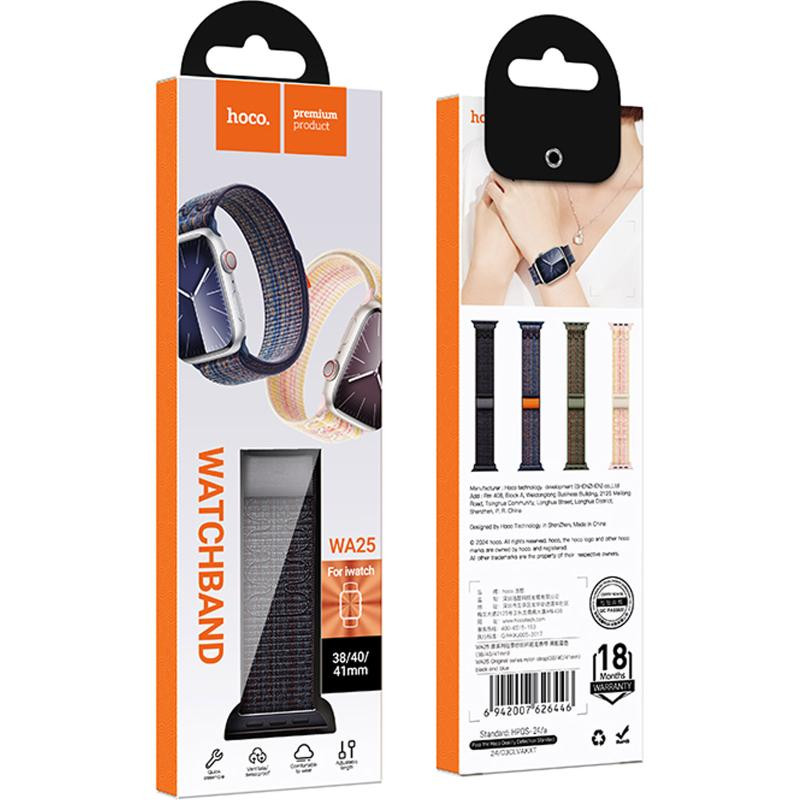 Ремешок Hoco WA25 Original series nylon strap для Apple watch 42(ser.1-3)/44/45/49mm Херсон - изображение 2