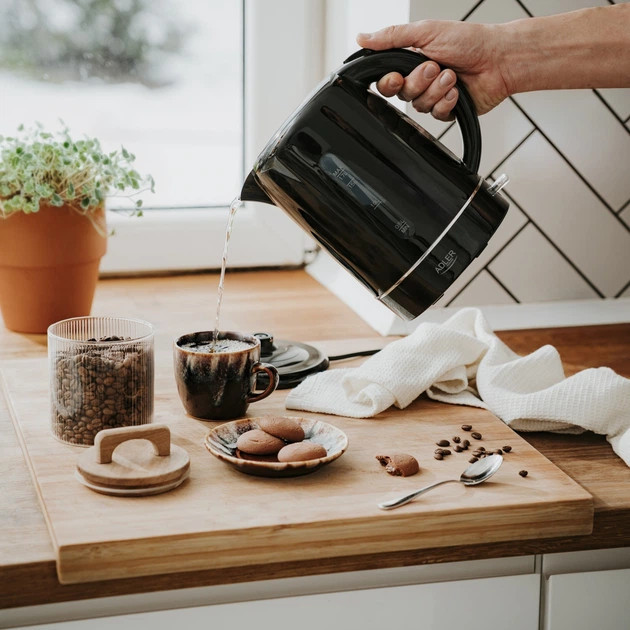 Электрочайник Adler AD 1385 black 1.7 л черный Київ - зображення 9