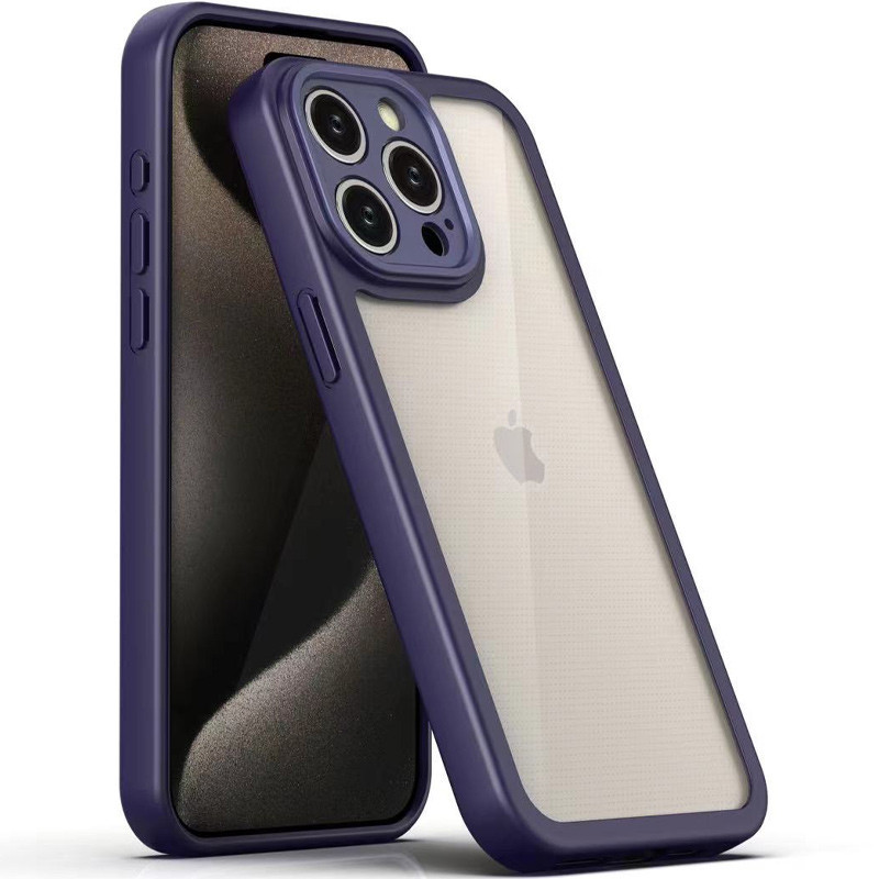 TPU чехол Transparent + Colour 1,5mm для Apple iPhone 11 Pro Max (6.5") Херсон - изображение 4