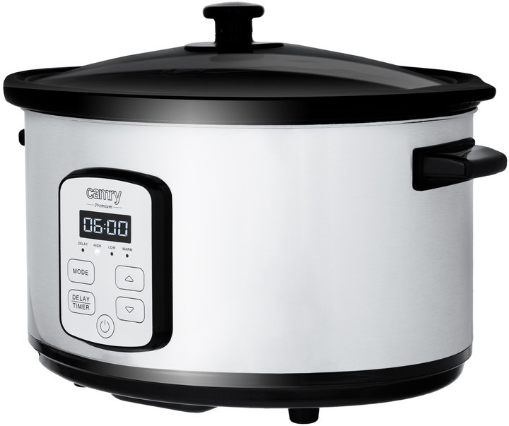 Медленноварка Сamry СR-6414 4.7 л270 Вт серая Киев - изображение 2
