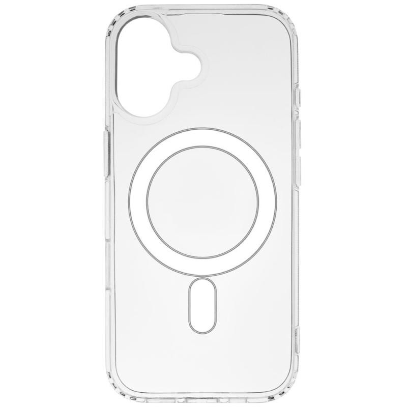 Чехол TPU Clear Case with MagSafe для Apple iPhone 16 (6.1") Херсон - зображення 7