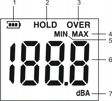 Измеритель уровня шума (шумомер) WINTACT WT9055 Харьков - изображение 7