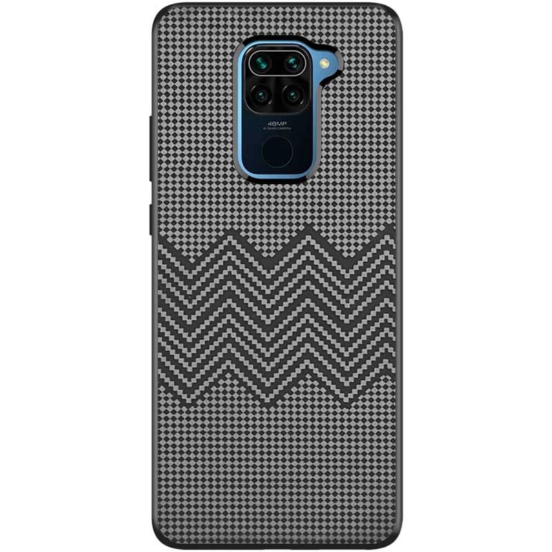 Чехол TPU+PC Grid для Xiaomi Redmi Note 9 4G / Redmi 9 Power / Redmi 9T Херсон - зображення 1