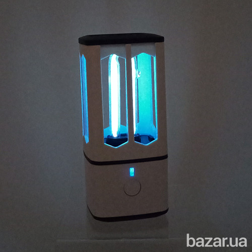 Ультрафиолетовый светильник VARGO для дезинфекции и стерилизации портативный с озоном 3.8W USB Белый Винница - изображение 2