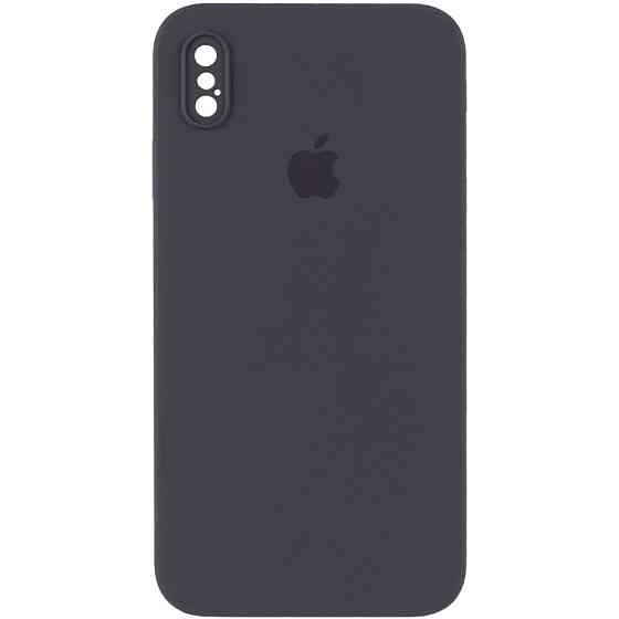 Чехол Silicone Case Square Full Camera Protective (AA) для Apple iPhone X / XS (5.8") Херсон