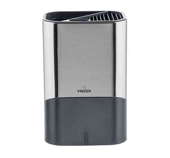 Підставка для ножів та кухонного приладдя Vinzer Graphite Collection VZ-50340 15х11.7х22.7 см Київ