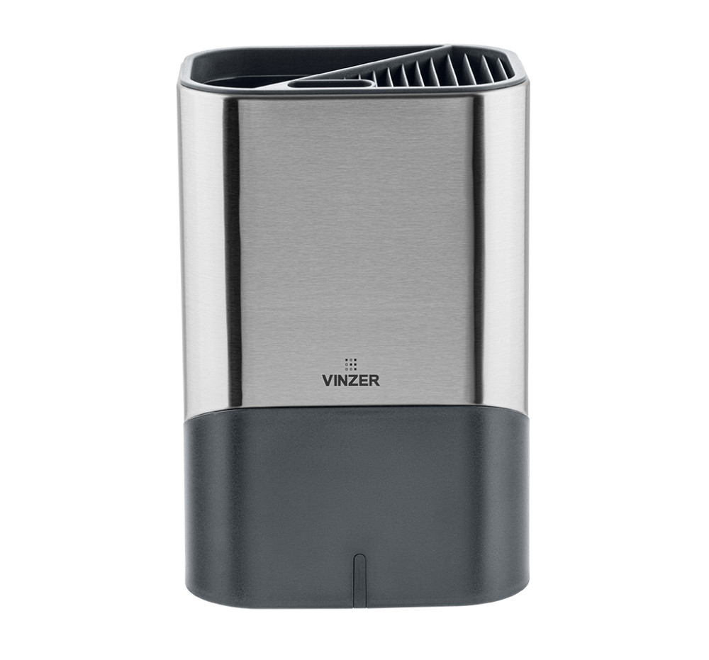 Підставка для ножів та кухонного приладдя Vinzer Graphite Collection VZ-50340 15х11.7х22.7 см Київ - зображення 1