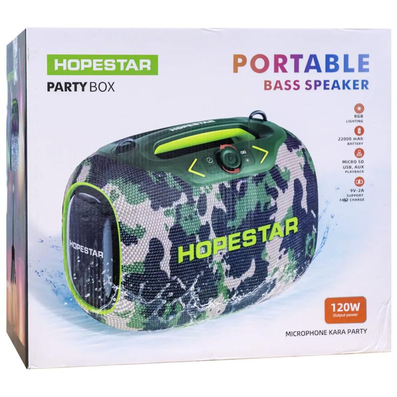 Bluetooth колонка Hopestar PartyBox 120W Херсон - изображение 6