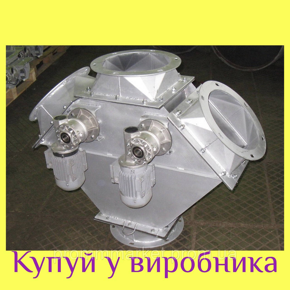 Клапан перекидний з мотор-редуктором Ø220 Дніпро - зображення 3